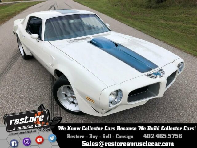 1971 Trans Am 455 HO - 4spd, 400hp, PHS, Cameo White, Hard to Find, 1 of 885 1971 Pontiac Trans Am 455 HO - 4spd, 400hp, PHS, Cameo White, 1 of 885