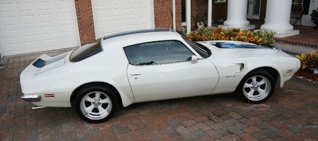 1971 Pontiac Trans Am white / blue interior - photo 2