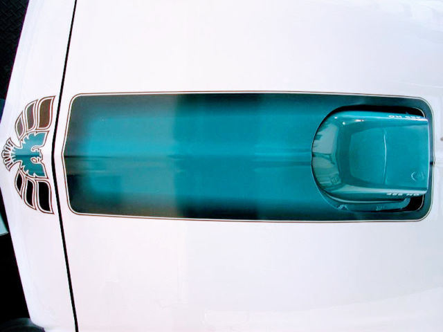 1971 Pontiac Trans Am white / blue interior - photo 5