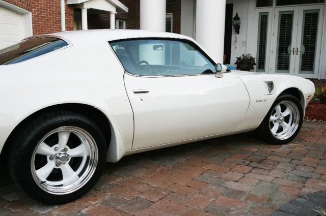 1971 Pontiac Trans Am white / blue interior - photo 6