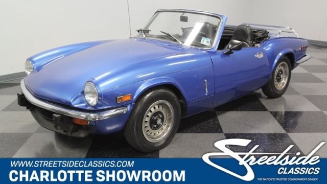 1971 Triumph Spitfire IV Convertible 1296 CC 4 speed Manual w/Overdrive Classic 1971 Triumph Spitfire IV