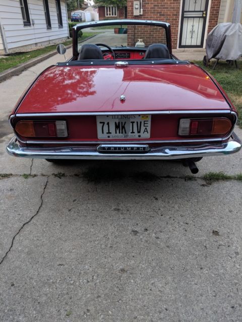 1971 Triumph Spitfire NO RESERVE!!! 1971 Triumph Spitfire