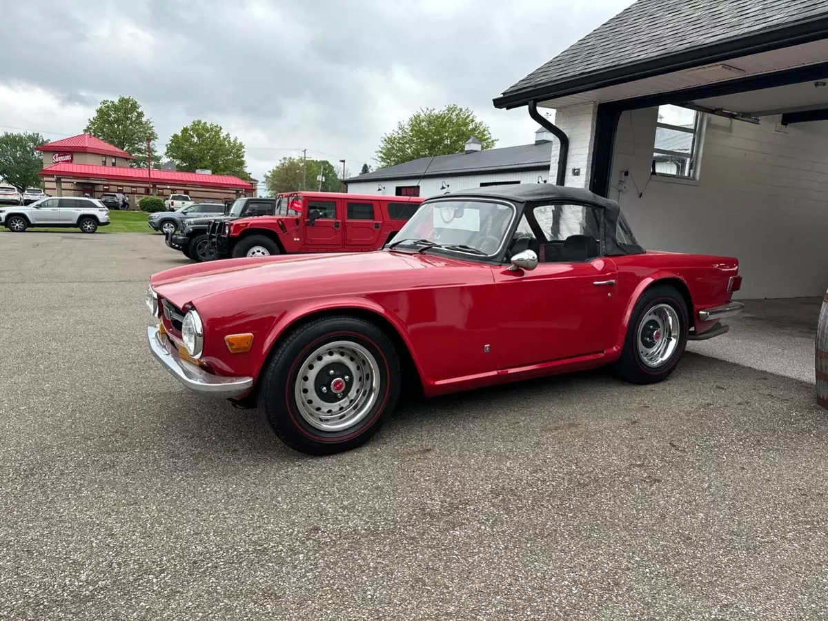1971 Triumph TR 6 for sale. A very solid, drivable car 1971 Triumph TR-6