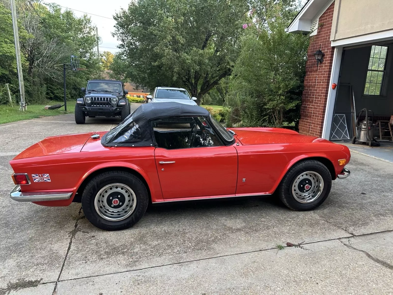 1971 Triumph TR 6 Red Standard 1971 Triumph TR 6 Standard
