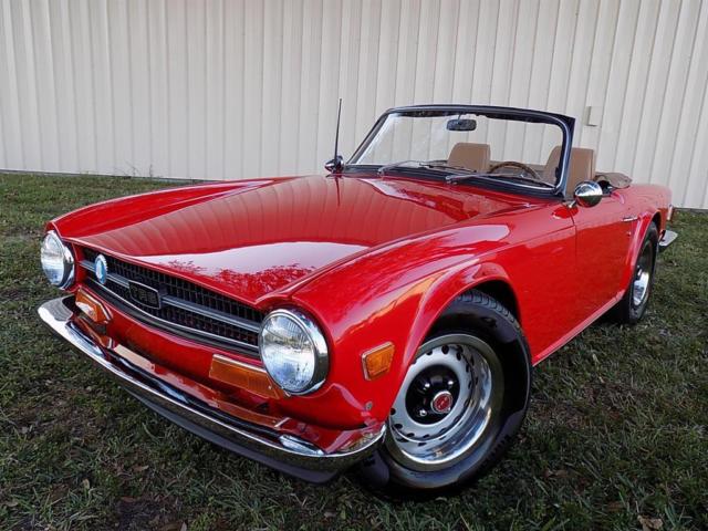 1971 Triumph TR-6 SUPERB RESTO!! BEAUTIFUL!! w/ O/D! - photo 4