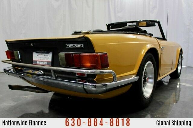 1971 Triumph TR-6 Carbureted Straight V6 Engine 4 Speed Manual Trans - photo 10