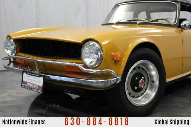 1971 Triumph TR-6 Carbureted Straight V6 Engine 4 Speed Manual Trans - photo 2