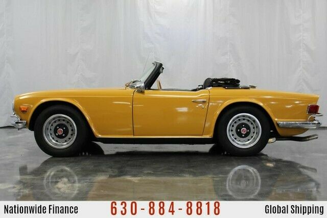 1971 Triumph TR-6 Carbureted Straight V6 Engine 4 Speed Manual Trans - photo 6
