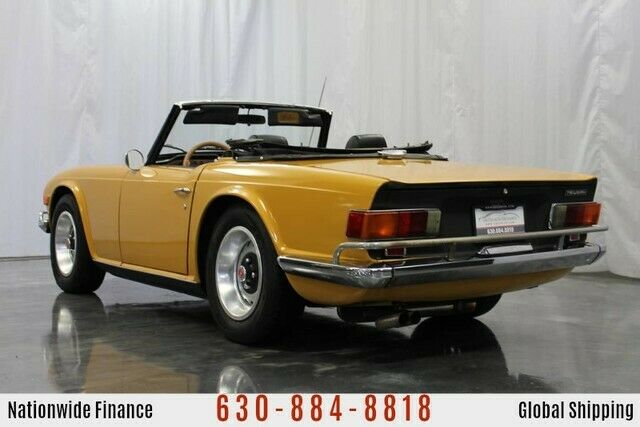 1971 Triumph TR-6 Carbureted Straight V6 Engine 4 Speed Manual Trans - photo 7