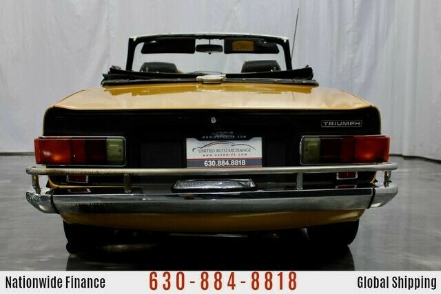 1971 Triumph TR-6 Carbureted Straight V6 Engine 4 Speed Manual Trans - photo 8