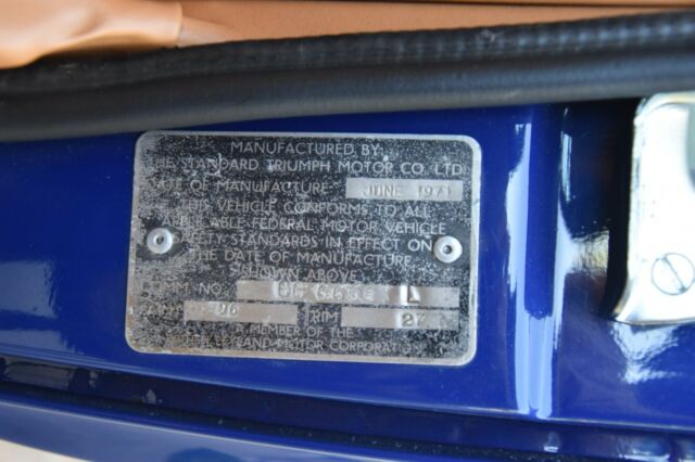 1971 Triumph TR-6 - photo 12