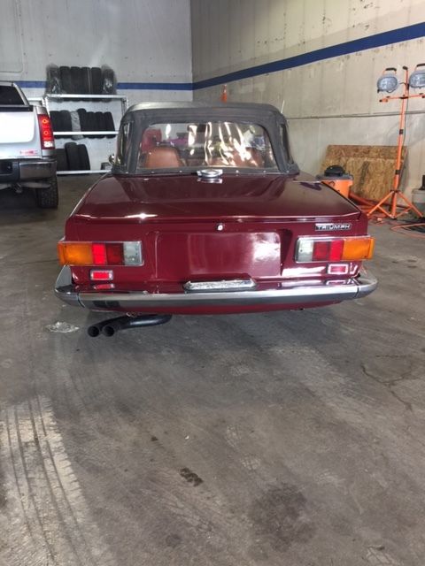 1971 Triumph TR-6 Roadster - photo 5