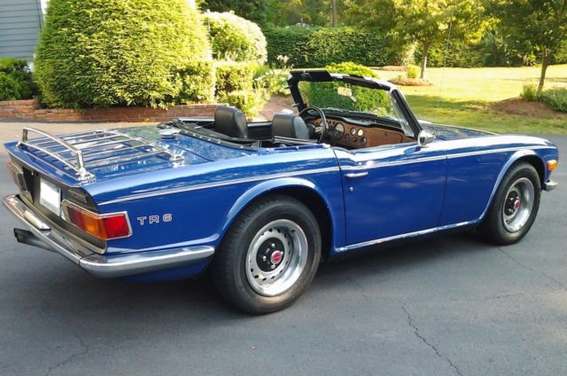 1971 Triumph TR-6 Roadster - photo 2