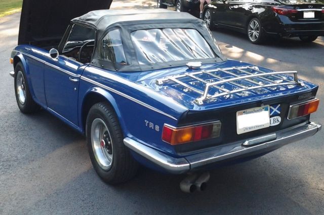 1971 Triumph TR-6 Roadster - photo 5