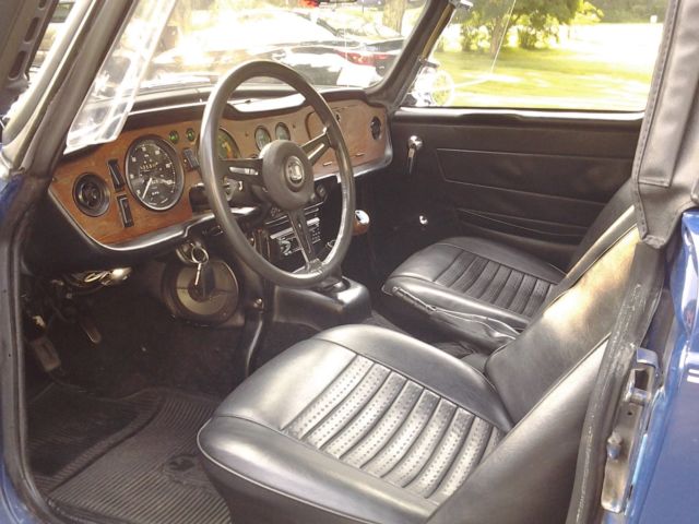 1971 Triumph TR-6 Roadster - photo 9