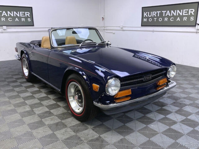 1971 TRIUMPH TR6. ROYAL BLUE. STUNNING COSMETIC / PARTIAL MECHANICAL RESTORATION 1971 Triumph TR-6 1971 TRIUMPH TR6. BELIEVED LOW MILEAGE CAR.