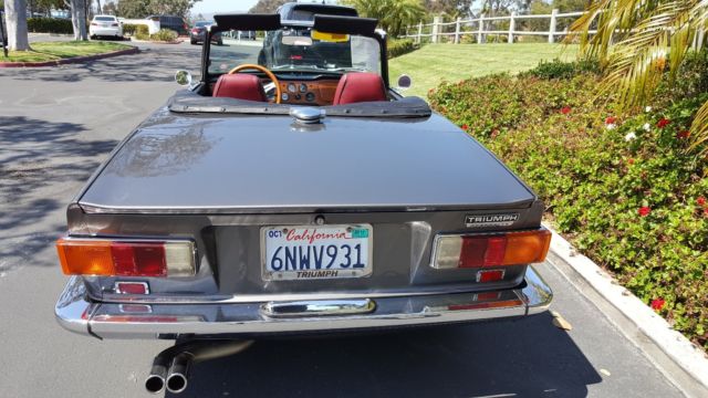 1971 Triumph TR-6 TR6 - photo 5