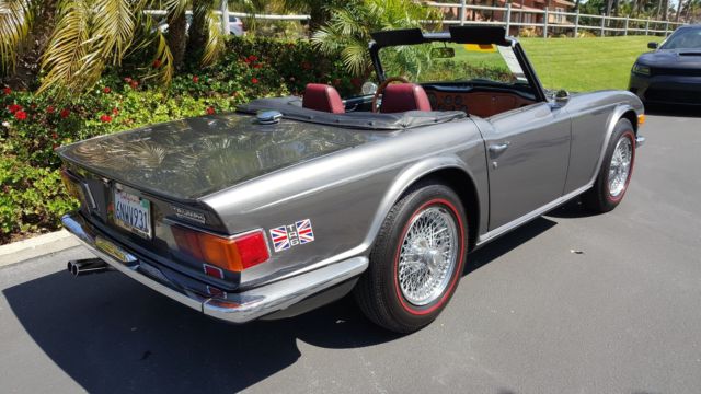 1971 Triumph TR-6 TR6 - photo 6