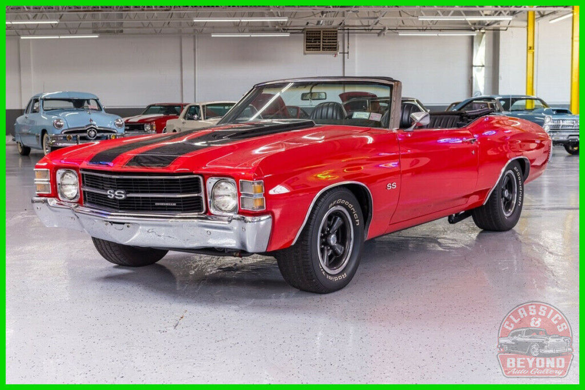 1971 Used Manual RWD Convertible 1971 Chevrolet Chevelle