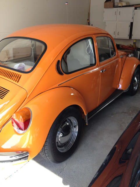 1971 Volkswagen Beetle 2133 Miles Orange Coupe 1600cc H4 Manual 1971 Volkswagen Beetle-New --