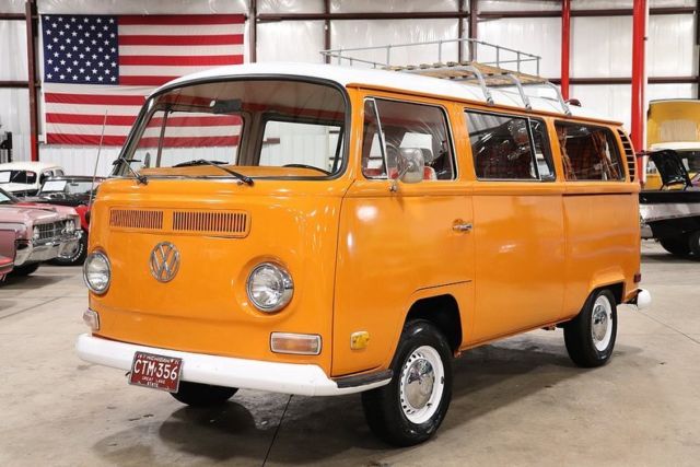 1971 Volkswagen Bus 50406 Miles Orange Station Wagon 4-Cylinder Manual 1971 Volkswagen Bus/Vanagon --