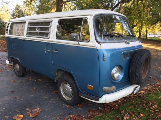 1971 Volkswagen Bus, Weekender Camper, Runs, Diamond in the Rough, NO RESERVE!! 1971 Volkswagen Bus/Vanagon Canmper