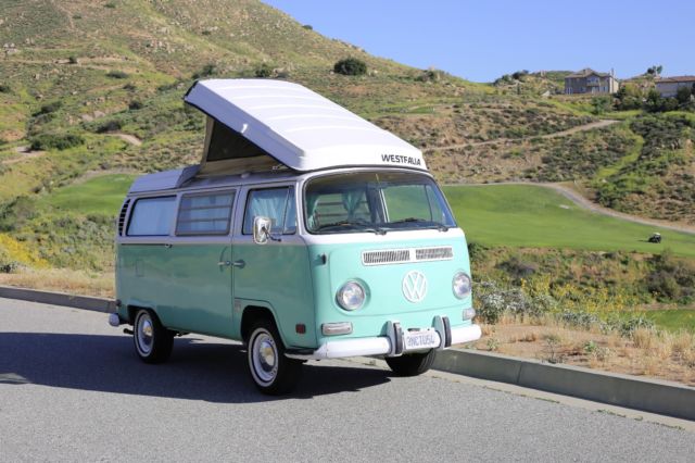 1971 Volkswagen Bus Westfalia Camper Pop Top California Bus 1971 Volkswagen Bus/Vanagon
