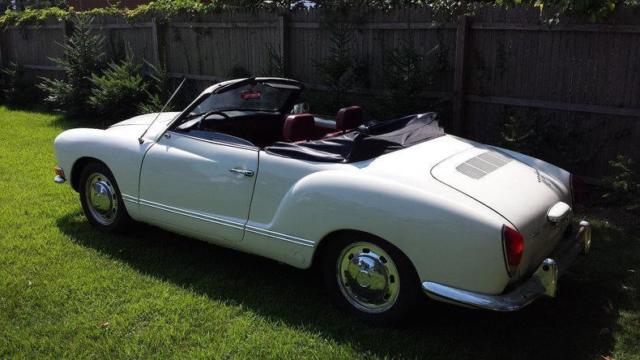 1971 Volkswagen Karmann Ghia Convertible 13135 Miles White Convertible 4 Cyl Man 1971 Volkswagen Karmann Ghia Convertible