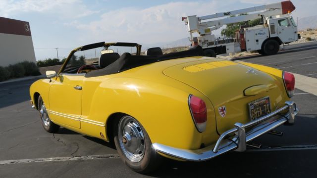 1971 Volkswagen Karmann Ghia Convertible! 1600! LOW MILES! - photo 8