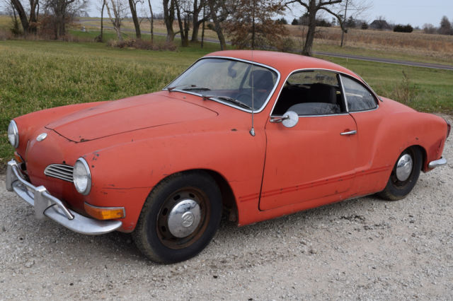 1971 Volkswagen Karmann Ghia Coupe-Runs Good! Original Condition! 1971 Volkswagen Karmann Ghia