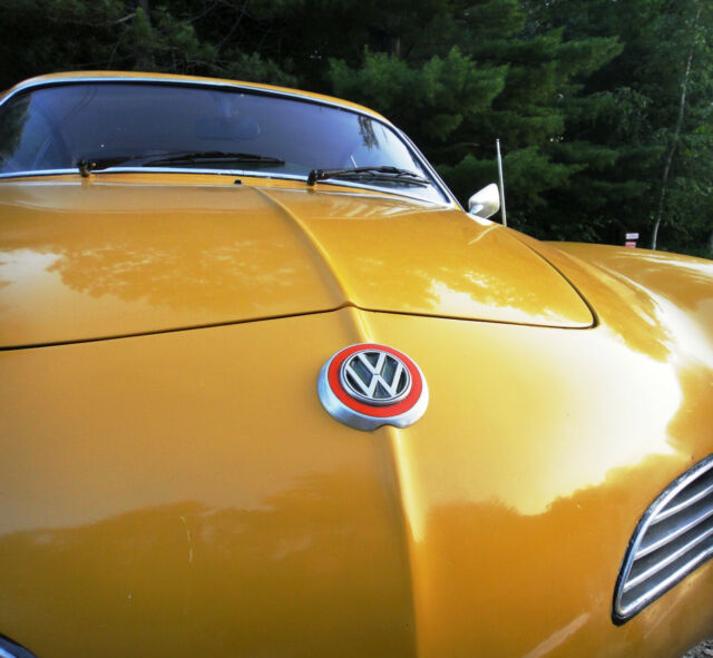 1971 Volkswagen Karmann Ghia Yellow Coupe 1971 Volkswagen Karmann Ghia --
