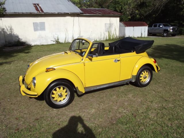 1971 Volkswagen Super Beetle Convertible 1st year of super bettle VW 1971 Volkswagen Beetle - Classic