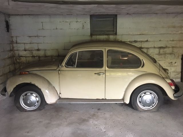 1971 Volkswagen Super Beetle Garage Find Sitting Since 1986 Project 97K Miles 1971 Volkswagen Beetle - Classic Super Beetle