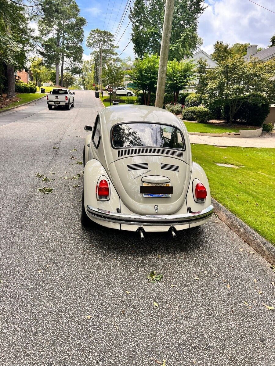 1971 Volkswagen Super Beetle Sedan Yellow RWD Manual 1971 Volkswagen Super Beetle