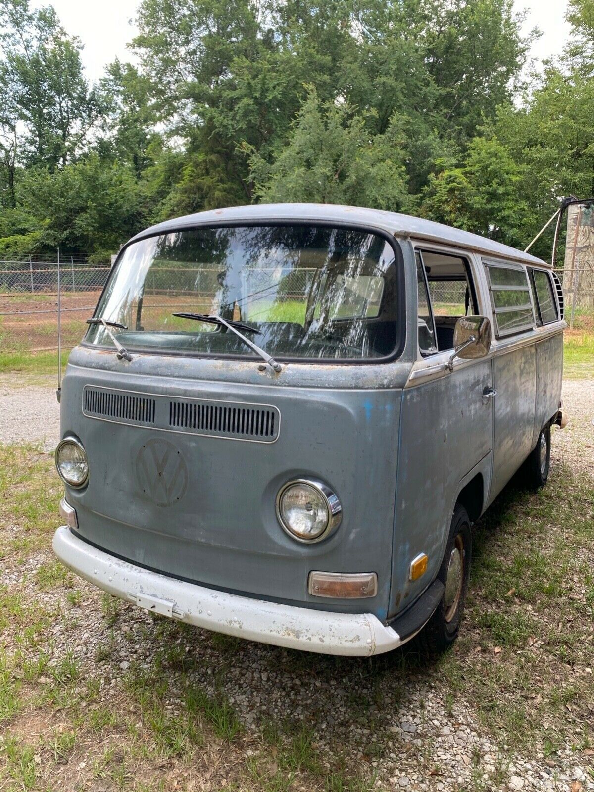 1971 Volkswagen Vanagon Van Blue RWD Manual deluxe 1971 Volkswagen Vanagon deluxe