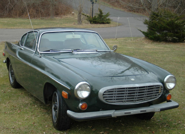 1971 Volvo P1800E Green Sport Coupe 1800cc 4-Cylinder 4-Speed Manual with OD 1971 Volvo P1800 --