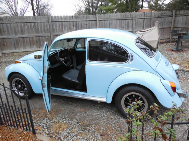 1971 VW Beetle Marina Blue 1971 Volkswagen Beetle - Classic 2 Door