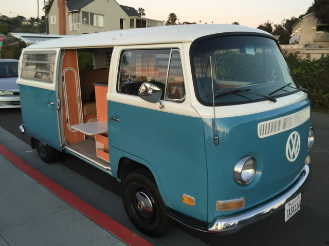 1971 VW Bus Westfalia Camper Weekender beautiful originally restored 1971 Volkswagen Bus/Vanagon Westfalia Camper