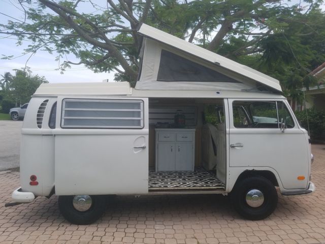 1971 VW Bus Westfalia Pop Top Camper, Very Original, Volkswagen Campmobile 1971 Volkswagen Bus/Vanagon Westfalia Pop Top Camper