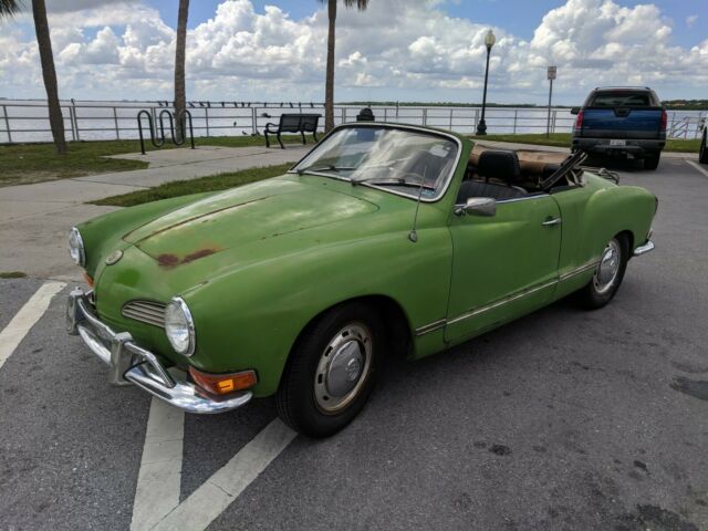 1971 VW Karmann Ghia Convertible SURVIVOR ..Stored in Shed since 1984 1971 Volkswagen Karmann Ghia