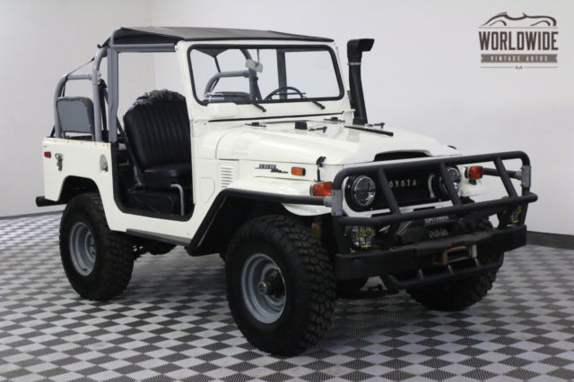 1971 Toyota Land Cruiser LIFT SNORKEL CANVAS PS PB 2F AWESOME - photo 3