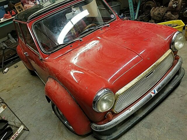 1971 WideBody Austin Mini 1000 Ford Cosworth BDA 1600CC Twin Cam Powered 1971 Mini Classic Mini