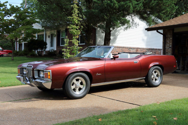 1971 XR7 Convertible Automatic 1971 Mercury Cougar XR7 Convertible