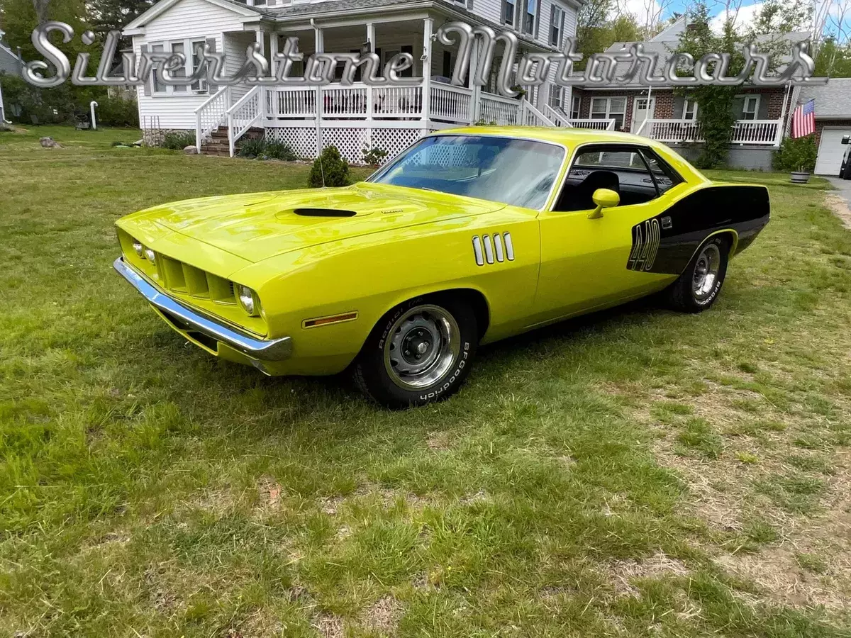 1971 Yellow 440cid Cuda Clone Barracuda 1971 Plymouth Barracuda "Cuda" Clone