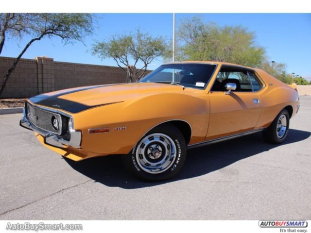 1971 Yellow Hardtop! 1971 AMC AMX Hardtop