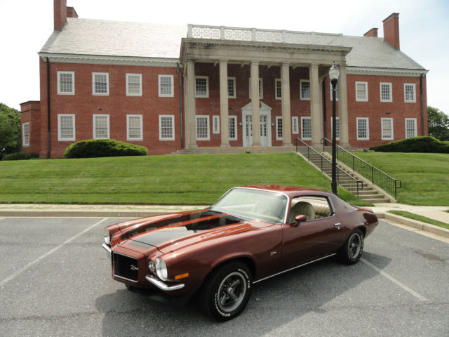 1971 Z/28 Camaro Factory Rally Sport, M-22 Four Speed Documented 1971 Chevrolet Camaro Z/28 Rally Sport