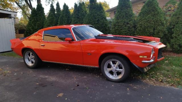 1971 Z28 Camaro-true split bumper car 1971 Chevrolet Camaro
