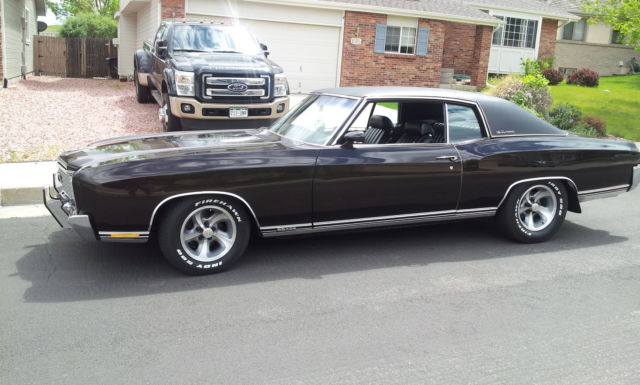 1972 "W" 454 #'s Matching 36K Miles 2 owner 2 Build Sheets Console Buckets G67 1972 Chevrolet Monte Carlo Vinyl Top - Bucket Seats - Console Shift