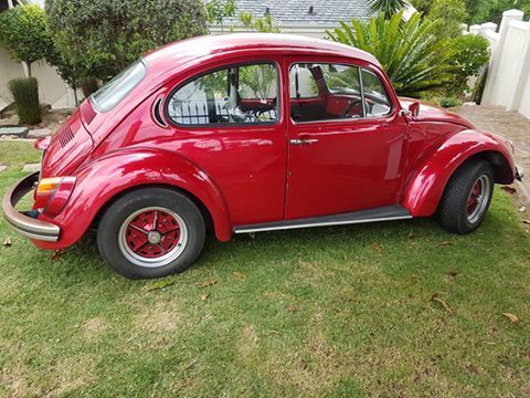 1972 1600 Apple Cherry Red Beetle 1972 Volkswagen Beetle - Classic sedan 2 door