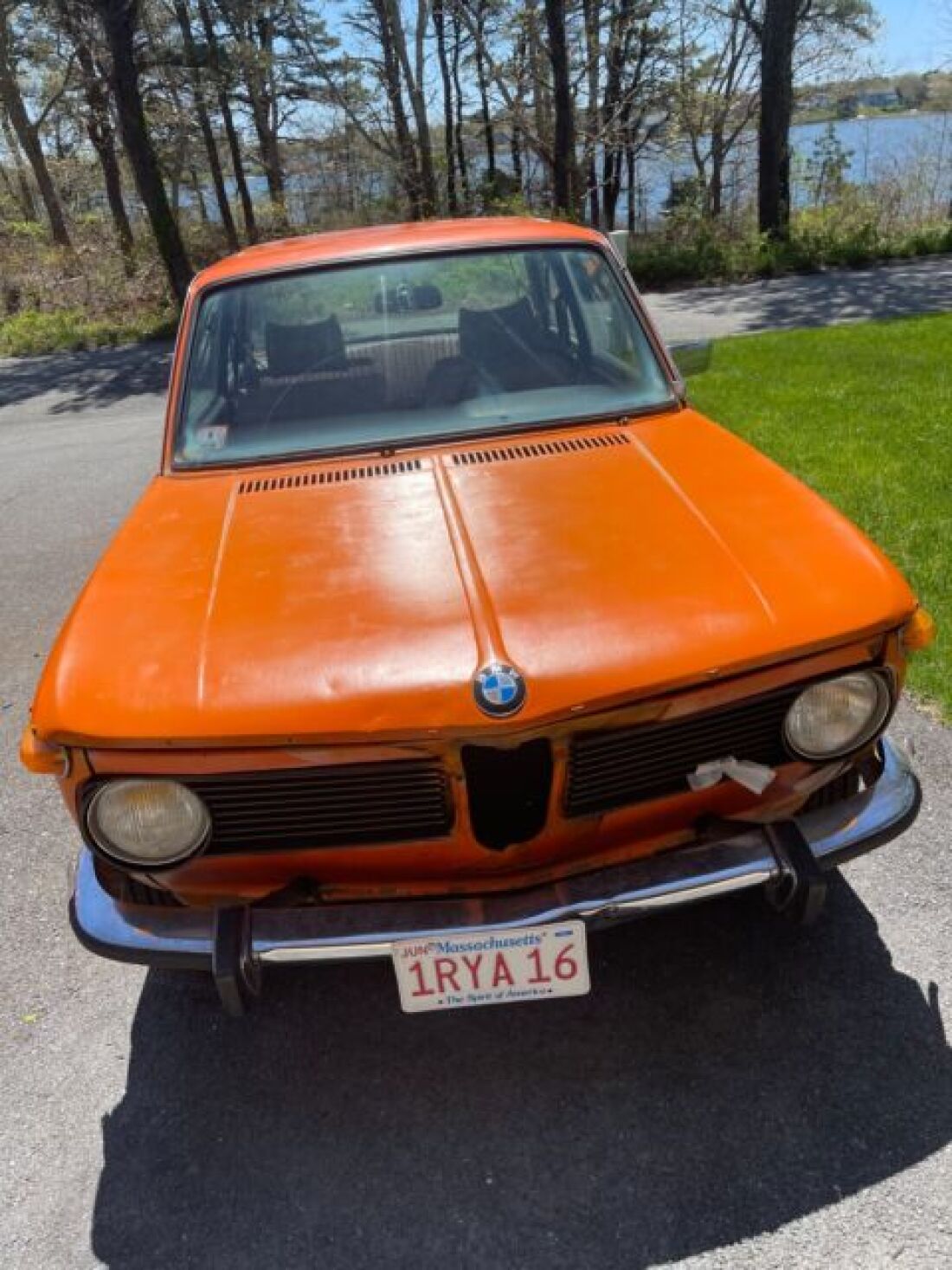 1972 2002 e10, Sunroof, Inka Orange with significant mechanical restoration. 1972 BMW 2002